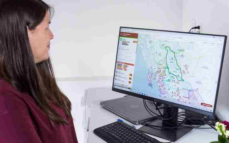 FPCC Employee Zandra Paul explores the First Peoples’ Map